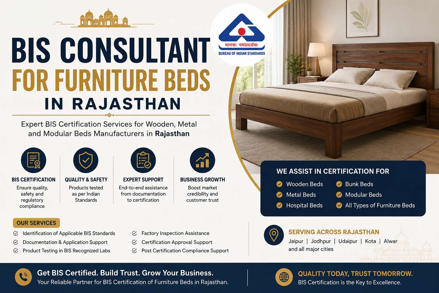 BIS Consultant for Furniture Beds in Rajasthan