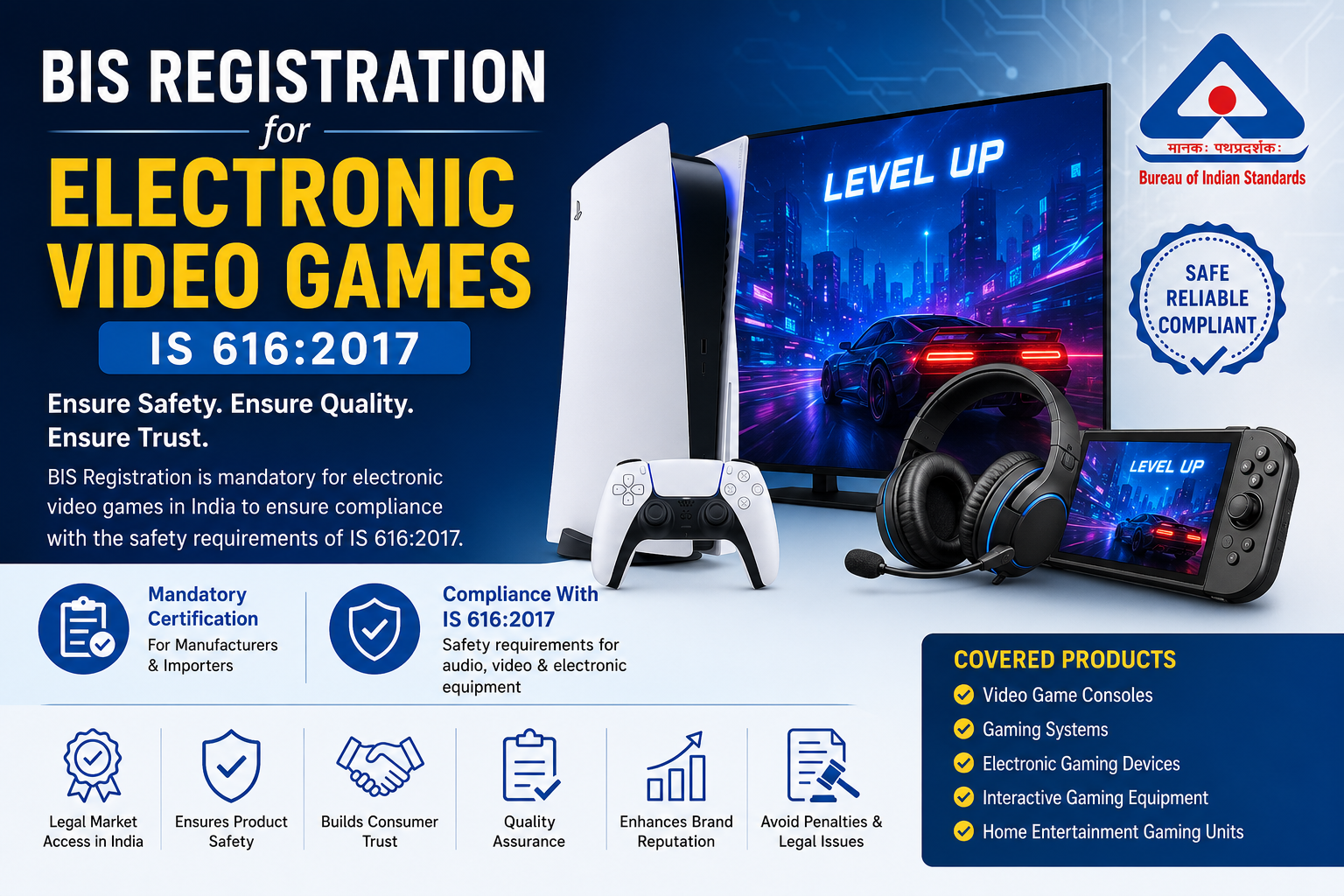 BIS Registration for Electronic Video Games - IS 616:2017