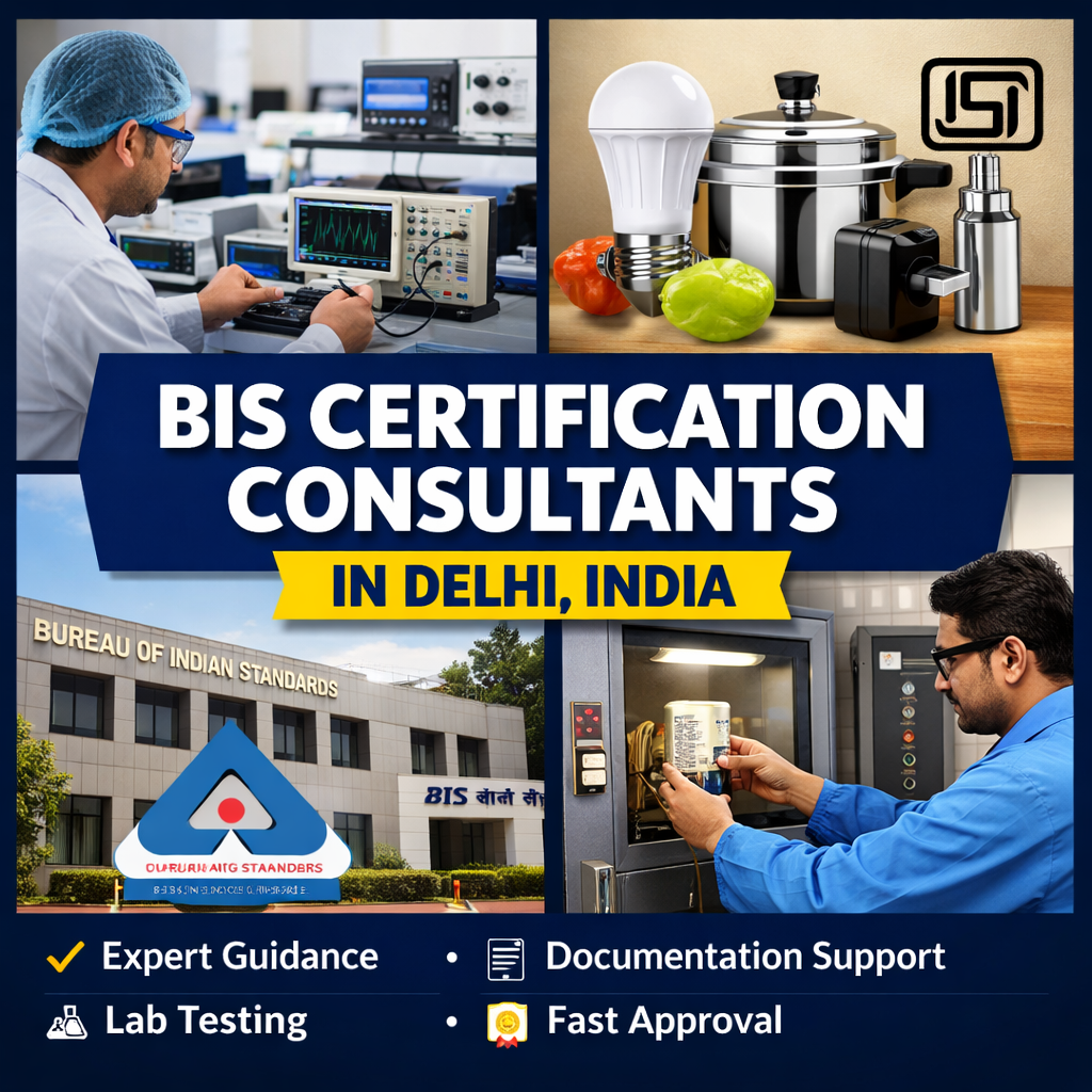 Top BIS Certification Consultants in Delhi, India